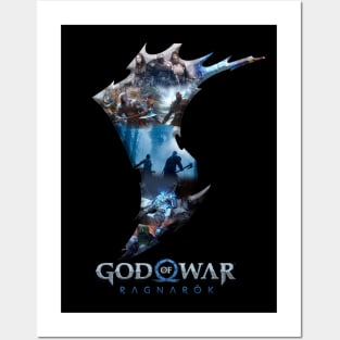 GOD OF WAR RAGNAROK Posters and Art